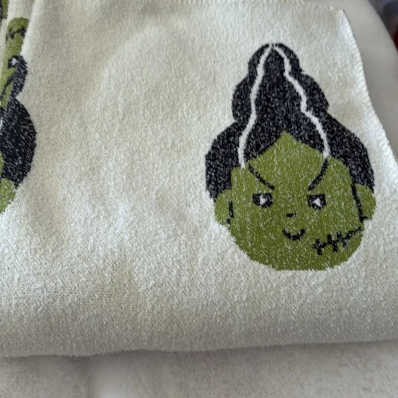 2025 Noir Night BRIDE of FRANKENSTEIN Halloween Decorative Throw Blanket NEW!